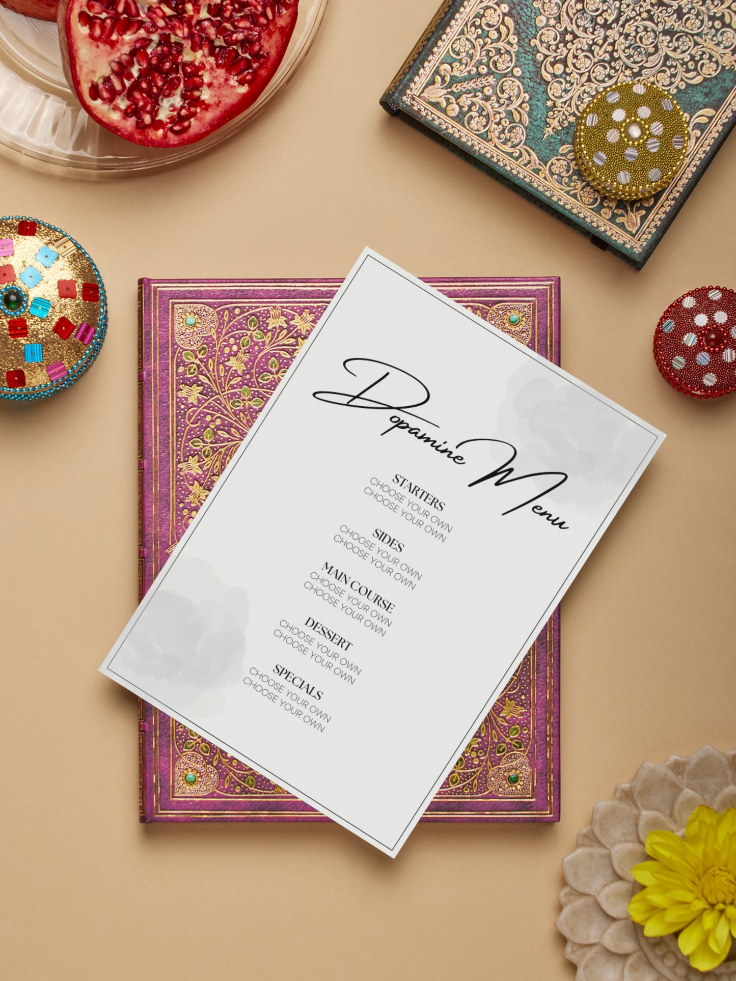 Dopamine Menu Starter Kit (+ 20 Editable Templates)