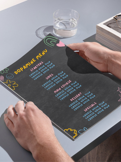 Dopamine Menu Starter Kit (+ 20 Editable Templates)